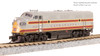 Broadway Limited 9226 N Scale F3 A-Unit DLW #663 DC Stealth Analog Diesel New