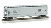 Bachmann 17501 HO Scale CSX 56' ACF Center-Flow Hopper 256439 Bachmann 17501 HO Scale CSX 56' ACF Center-Flow Hopper 256439
