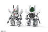 Kotobukiya IW001 NON Scale EVOROIDS EVR-01A JET-N 87mm Unassembled Kit Kotobukiya IW001 NON Scale EVOROIDS EVR-01A JET-N 87mm Unassembled Kit
