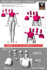 Kotobukiya KP565 1:1 Megami Device M.S.G 01 Tops Set Skin Color A Model Kit Kotobukiya KP565 1:1 Megami Device M.S.G 01 Tops Set Skin Color A Model Kit