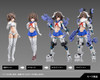 Kotobukiya KP682 1:1 Megami Device Buster Doll Gunner Plastic Model Kit Kotobukiya KP682 1:1 Megami Device Buster Doll Gunner Plastic Model Kit