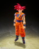 Bandai 66123 1:12 Dragon Ball Super Red Super Saiyan God Son Goku 5.5" Figure