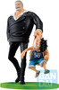 Bandai 67083 1:10 One Piece - Monkey.D.Luffy & Monkey.D.Garp Ichibansho Figure