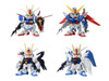 Bandai 2761644 BB Senshi C.E. Battles of Destiny Plastic Model Kit (Set of 4)
