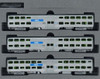 Kato 1068703S N Scale Chicago Metra Gallery Bi-Level 3-Car Set with DCC Sound