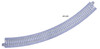 Kato 20-124 N Scale Unitrack Concrete 315mm Radius 45-Degree Curve Track (2-Pack)