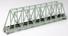 Kato 20-428 N Scale Unitrack Truss Bridge Light Green