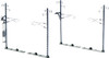 Kato 23-066-2 N Scale Single Track Catenary Pole Set Silver