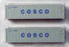 Kato 23507D N Scale COSCO 40' Containers (2-Pack)