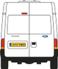Oxford Diecast NFT006 N White Transit LWB High 2006 New
