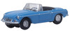 Oxford Diecast NMGB004 N Model of the Iris Blue MGB Roadster New