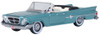 Oxford Diecast 87CC61005 HO 1961 Chrysler 300 Convertible Tahitian Turquoise