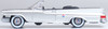 Oxford Diecast 87CC61007 HO Chrysler 300G Convertible (Open) Sheffield Silver