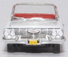 Oxford Diecast 87CI61003 HO Chevrolet Impala 1961 White Roman Red New