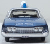 Oxford Diecast 87FF60002 HO 1960 Ford Fairlane Sedan Massachusetts State