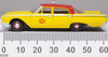 Oxford Diecast 87FF60003 HO 1960 Ford Fairline Sedan NYC Taxi New