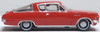 Oxford Diecast 87PB65002 HO 1965 Plymouth Barracuda Medium Red New