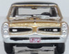 Oxford Diecast 87PG66003 HO 1966 Pontiac GTO Martinique Bronze and Black New