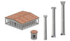 Woodland Scenics 4137 Ancient Architecture Kit New