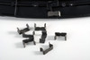 AFX 1013 HO Slip-On Track Clips 25-Pack Stainless Steel 1/64 Racing Accessory