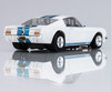 AFX 22068 HO 1965 Ford Shelby Mustang GT350 White/Blue Mega G+ Slot Car