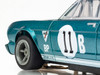 AFX 22071 HO 1965 Ford Shelby Mustang GT350R Donohue Blue/White Mega G+ Slot Car
