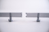 AFX 22072 HO Armco Barrier Steel Track Fencing AFX HO Scale Slot Car Track