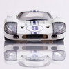 AFX 22078 HO 1967 Ford GT40 Mark IV White #9 Mega G+ Slot Car 1/64 Scale