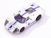 AFX 22078 HO 1967 Ford GT40 Mark IV White #9 Mega G+ Slot Car 1/64 Scale