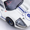 AFX 22078 HO 1967 Ford GT40 Mark IV White #9 Mega G+ Slot Car 1/64 Scale