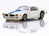 AFX 22096 HO 1970 Pontiac Firebird Trans Am White/Blue Mega G+ Slot Car