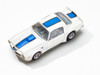 AFX 22096 HO 1970 Pontiac Firebird Trans Am White/Blue Mega G+ Slot Car