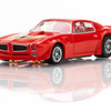 AFX 22097 HO 1973 Pontiac Firebird Trans Am Red Mega G+ Slot Car 1/64 Scale
