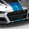 AFX 22099 HO 2022 Ford Shelby Mustang GT500KR Silver/Blue Mega G+ Slot Car