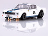 AFX 22125 HO 1965 Ford Shelby Mustang GT350R Ken Miles White/Blue 1/64 Scale
