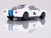AFX 22125 HO 1965 Ford Shelby Mustang GT350R Ken Miles White/Blue 1/64 Scale