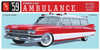 AMT 1395 1:25 Scale 1959 Cadillac Ambulance w/Gurney Plastic Model Kit
