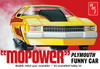 AMT 1473 1:25 Scale Mopower Plymouth Funny Car Collectible Plastic Model Kit