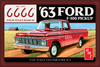 AMT 1559 1:25 1963 Ford F-100 Pickup Four Sixes Ranch Plastic Model Kit
