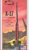 Atlantis H1810 1:40 Lockheed USAF X-17 Re-Entry Research Rocket Model Kit