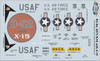 Atlantis H273 1:175 Boeing B-52 Stratofortress with X-15 Swivel Stand Model Kit