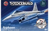 Airfix J6002 Eurofighter Typhoon QUICKBUILD Jet Plastic Model Kit Hobby