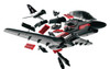 Airfix J6003 BAE Hawk QUICKBUILD Jet Aircraft Plastic Model Kit Hobby Display