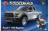 Airfix J6053 Ford F-150 Raptor QUICKBUILD Grey Truck Plastic Model Kit