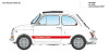 Italeri 4705 1:12 Fiat Abarth 695 SS Assetto Corsa Plastic Model Kit Hobby