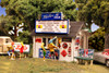 Monroe Models 2209 HO Scale Belle's Ice Cream Stand Model Railroad Building Kit