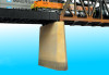 Monroe Models 258 N Scale Board-Formed Concrete Bridge Pier Double Track Casting