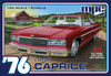 MPC 963 1:25 1976 Chevy Caprice w/Trailer Plastic Model Kit Hobby Collectible