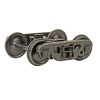 Kadee 753 O Scale 2-Rail Barber S-2 Roller Bearing Metal Trucks 33in Wheels