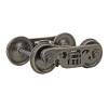 Kadee 754 O Scale 2-Rail ASF 100-Ton Roller Bearing Metal Trucks 36in Wheels